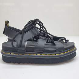 Dr. Martens Doc Martens Nartilla Black Hydro Leather Sandals Sz US 7 Women’s