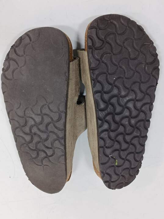 Birkenstock Gray Suede Sandals image number 5