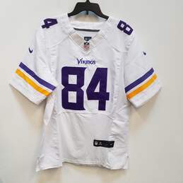 Mens White Minnesota Vikings Cordarrelle Patterson #84 NFL Jersey Size 44
