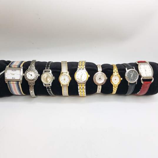 Vintage retro Ellen Tracy, Casio, Timex, Plus brand ladies Quartz Watch Collection image number 1
