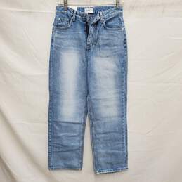 NWT I'm Here Denim WM's Blue Wash Straight Jeans Size S 26 x 27