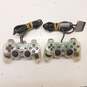 Sony PS1 controllers - Lot of 2, DualShock SPCH-1200 - Crystal image number 2