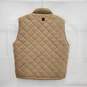 NWT Rainforest WM's Hazelnut Polyester Blend Beige Puffer Vest Size M image number 2