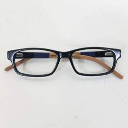 Lacoste Black/Multi Rectangle Eyeglasses Rx