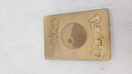 Pokémon Basic Eevee V Gold Metal Card alternative image