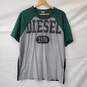 Diesel Gray and Green 1978 T-Shirt Size XXL image number 1