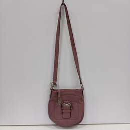 B. Makowsky Crossbody Purple Handbag