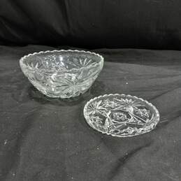 Set of 2 Crystal Dishes