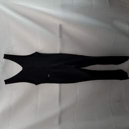 Black Comfort Knit Jumpsuit