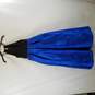 Teeze Me Women Black & Blue Gown 3 NWT image number 1