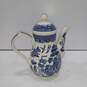White & Blue Churchill Pitcher image number 2