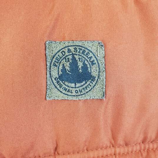 Field & Stream Men's Orange Puffer Vest SZ XL image number 3