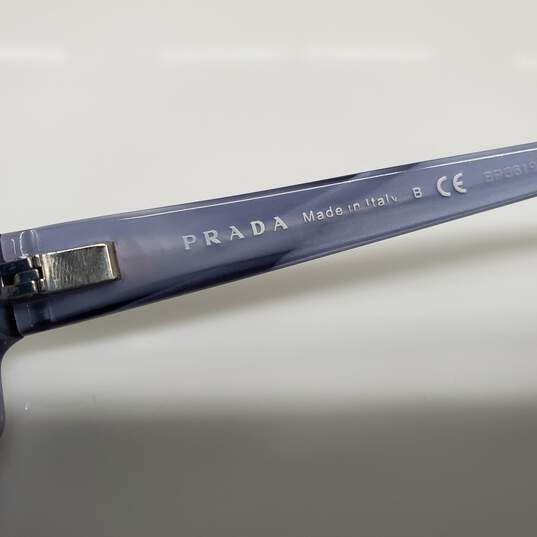 Prada Purple Slim Rectangular Sunglasses VPR19L AUTHENTICATED image number 6
