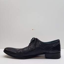 John Fluevog Black Leather Lace Up Oxford Dress Shoes Men's Size 11 M alternative image