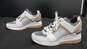 Women's White, Brown & Silver Tone MIchael Kors Shoes Size 8.5 image number 1