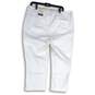 NWT St. John's Bay Womens White Mid Rise Secretly Slender Capri Pants Size 18W image number 2