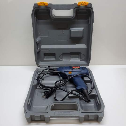 Ryobi D40 3/8" VSR Corded Drill & Hard Sided Case image number 2