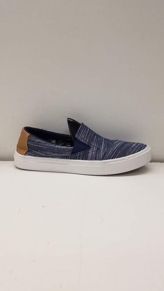 Toms Luca Stripe Slip On Sneakers Navy 8 image number 1