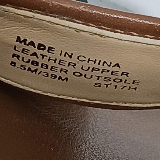 Michael Kors Marlon Brown Leather Platform Sandals Women's Size 8.5M image number 6