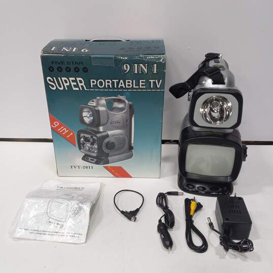Five Star Super Portable TV 9 In 1 In Box image number 1