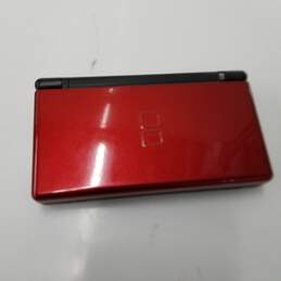 Nintendo DS Lite Crimson with Broken Hinge