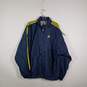 Mens Long Sleeve Full-Zip 3-Stripes Windbreaker Jacket Size XXL image number 1