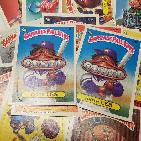 Vintage 1985-1987 topps Garbage Pail Kids Trading Card Stickers (Set Of 20) image number 6