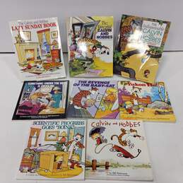 Lot of 8 Calvin and Hobbes books