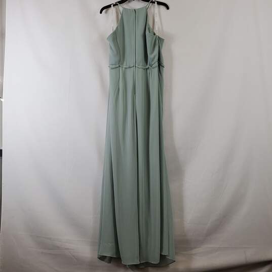 David's Bridal Women's Mint Green Dress SZ 18 NWT image number 6