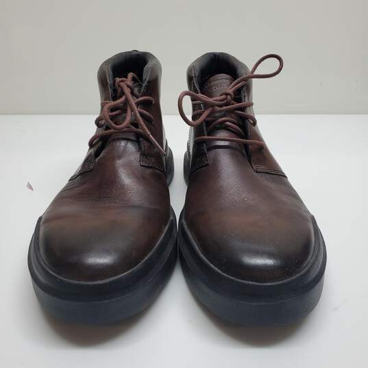 Cole Haan Men's Chukka Boots in Brown Faux Leather Size 9 M image number 2