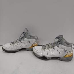 Jordan Men's 629876-105 Melo M10 White/Gray Shoes Size 9 alternative image