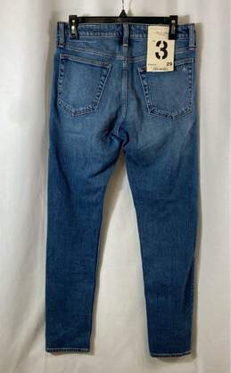 NWT Rag & Bone Womens Blue Athletic Fit 2 Way Stretch Denim Skinny Jeans Size 29 alternative image
