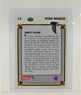 1991 HOF Brett Favre Upper Deck Rookie Falcons Packers alternative image