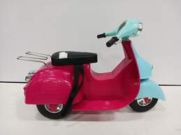 Our Generation Ride In Style Pink & Blue Scooter alternative image