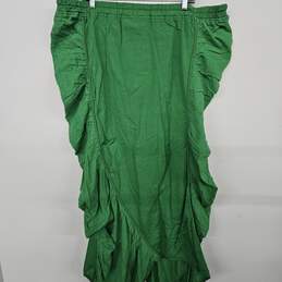 Ashro Green Maxi Skirt alternative image
