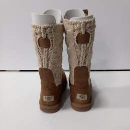 UGGS SUEDE FOLD OVER BOOTS WOMENS SIZE 8 alternative image