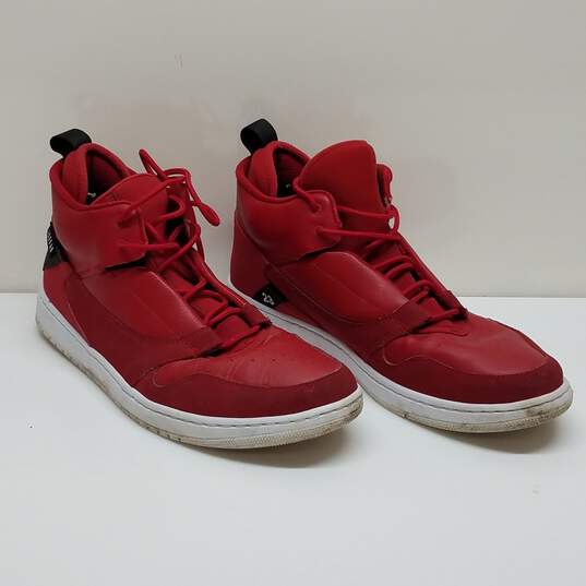 Air Jordan 23 Fadeaway Shoes Gym Red White image number 1
