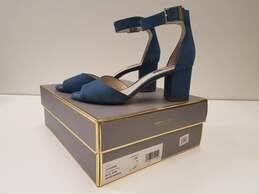 Louise Et Cie Karisa Ankle Cuff Sandals Blue Jean 7.5