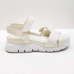 Cole Haan Zerogrand Crisscross Sandals White 8