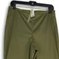 The Limited Mens Green Flat Front Straight Leg Side Zip Ankle Pants Size 10 image number 3