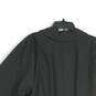 NWT Womens Black Long Sleeve Shawl Collar Welt Pocket Open Front Blazer Size 3 image number 4