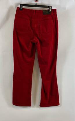 Lauren Women's Red Corduroy Pants- Sz 6P alternative image