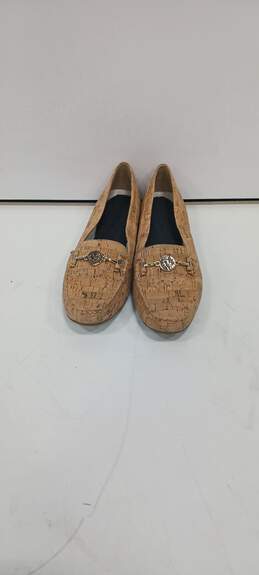 Anne Klein Women's Cork Mary Jane Shoes Size 8.5M