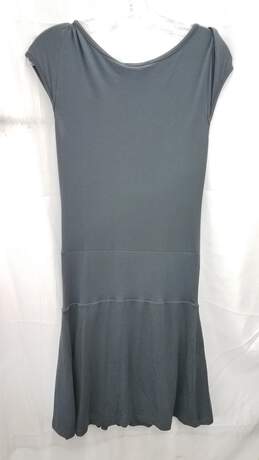 Rosa Tapioca Short Sleeve Grey Dress Size S alternative image