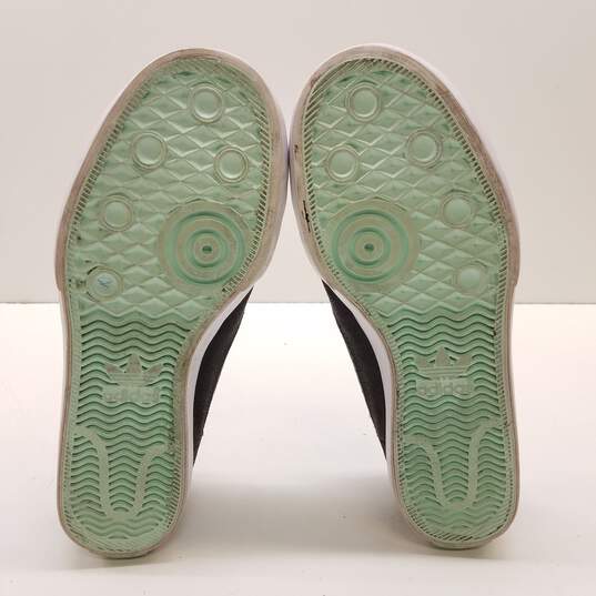 Adidas Matchcourt Slip On Grey Suede Skate Shoes Men's Size 9 image number 6