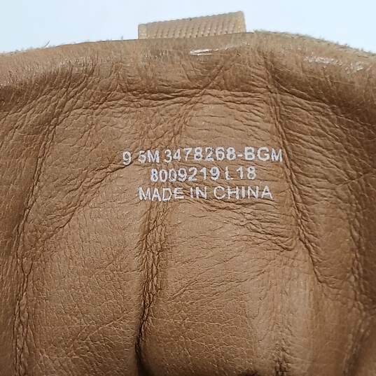 Frye Women's Tan Leather & Canvas Sneakers Size 9.5 image number 4
