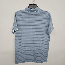 Blue Striped Polo Shirt alternative image
