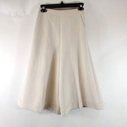 Fray ID Women Beige Dress Pants Sz 0 NWT alternative image