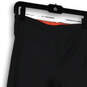 Womens Gray Orange Elastic Waist Stretch Pull-On Ankle Leggings Size M image number 3