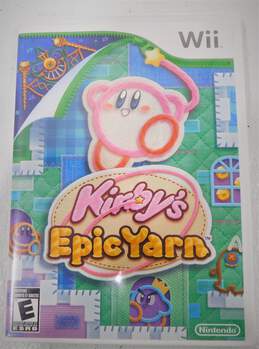 Kirby's Epic Yarn Nintendo Wii CIB